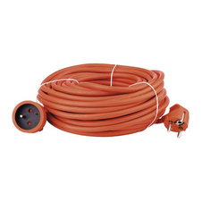 Prodlužovací kabel oranžový spojka 25m, Emos (P01125)