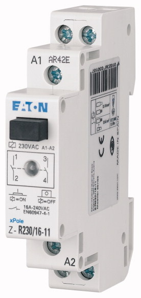 Eaton Z-R24/16-20, instalační relé 24V AC, 2 zap. kont., 16A