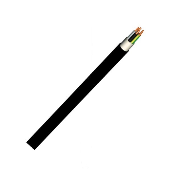 Kabel CYKY-J 5x50 mm2 - barevné zbačení J (C)