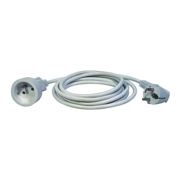 Prodlužovací kabel bílý spojka 5m, Emos P0115 NFL-001 (E0115)
