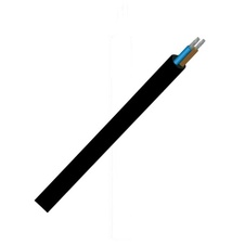 Kabel H07RN-F 2x1 černý, gumový(CGTG) TITANEX
