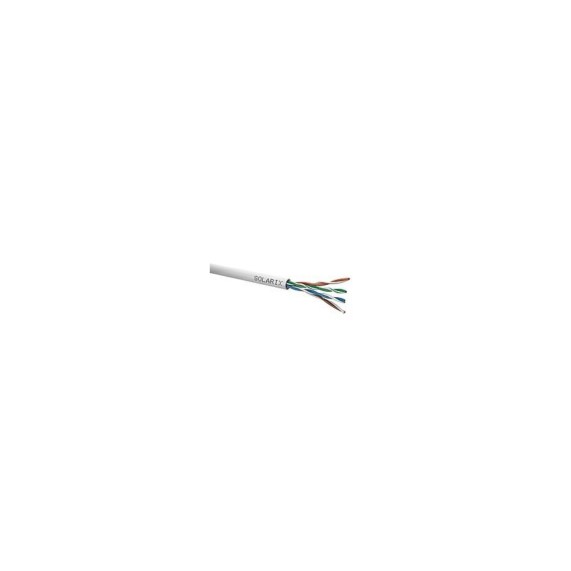 Kabel instalační  UTP CAT5E PVC, SXKD-5E-UTP-PVC Solarix - drát (27655141)