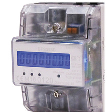 Elektroměr DTS 353C 80A MID, 4,5mod., LCD, 3-fáz., 1-tar., fakturační, 3x 230V, 80A, Eleman (1008831