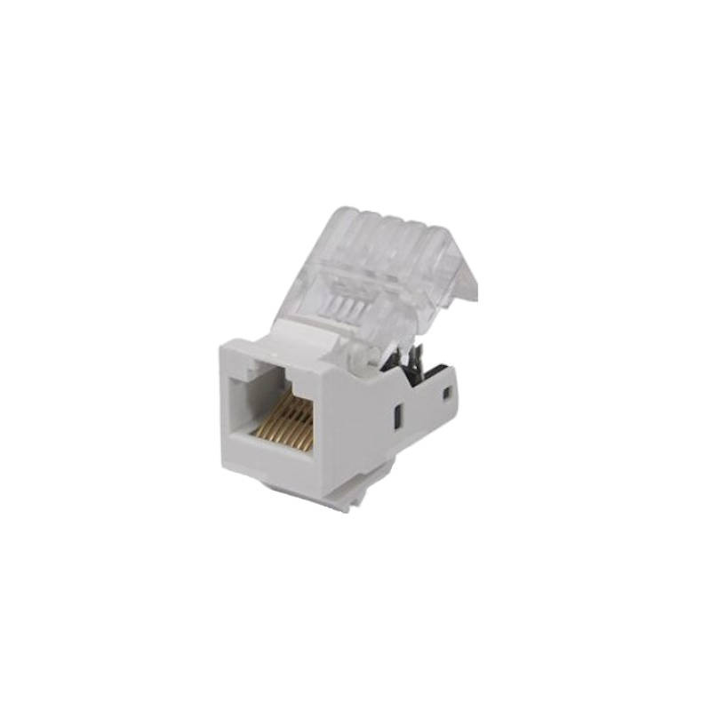 ABB Přístroj zásuvky datové Modular Jack RJ 45-8 Cat. 5e, bílý