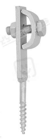 Podpěra vedení na hmoždinku PV 1h FeZn (ocel/zinek) délka 50mm Tremis V165