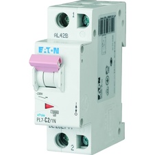 Eaton Jistič PL7-2/1N/C 2A C2/1N 10kA