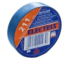 Izolační páska PVC Electrix 211 0,13mm x 15mm x 10m modrá