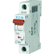 Eaton jistič PL7-C4/1 P1 4A C 10kA