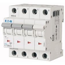 Eaton jistič  PL7-10/3N/B 10A 10kA