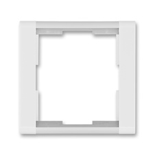 Rámeček jednonásobný, bílá/ledová bílá, ABB Time 3901F-A00110 01