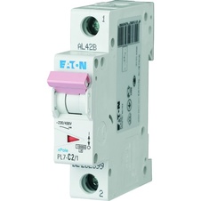 Eaton jistič PL7-C2/1 P1 2A C 10kA