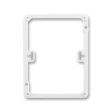 ABB CLASSIC Rámeček distanční pro upevnění dvojnásobné zásuvky, bílý