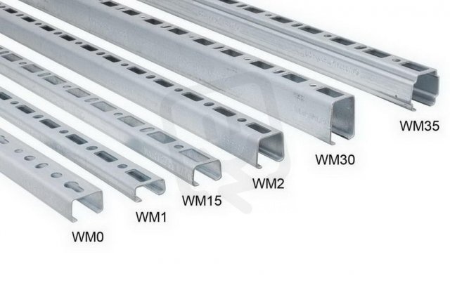 Lišta BIS RapidRail WM2 2m 30x30x2,0 WALRAVEN